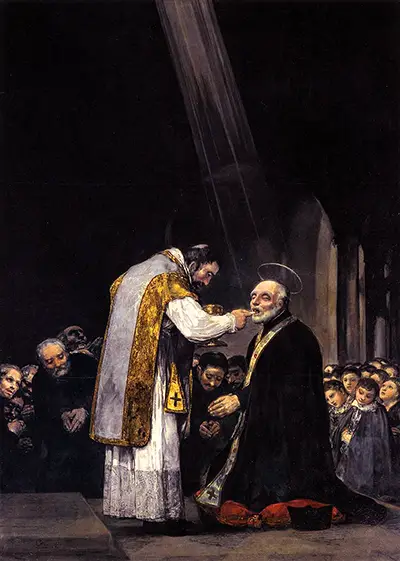 The Last Communion of St Joseph of Calasanz Francisco de Goya